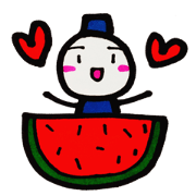 I am usable in summer!sticker!takie!