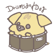 Dog and Drums