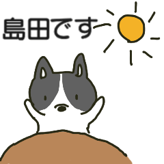 Shimada sends sticker