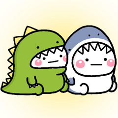 鯊魚and恐龍♡白圓君