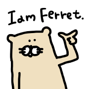 Ferret Sticker.10