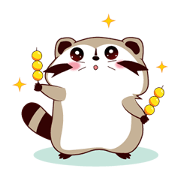 North American Raccoon (V8 - Nice Food)