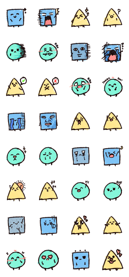 shapes are your friend!