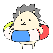 Hedgehog, "Mon-Mon" in Summer