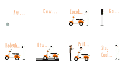 Si Setig : Ride With Scooter