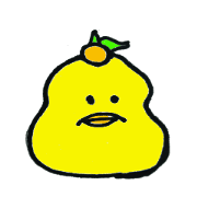Chick plus mandarin orange is piyosuke