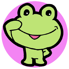 Frog Sticker!