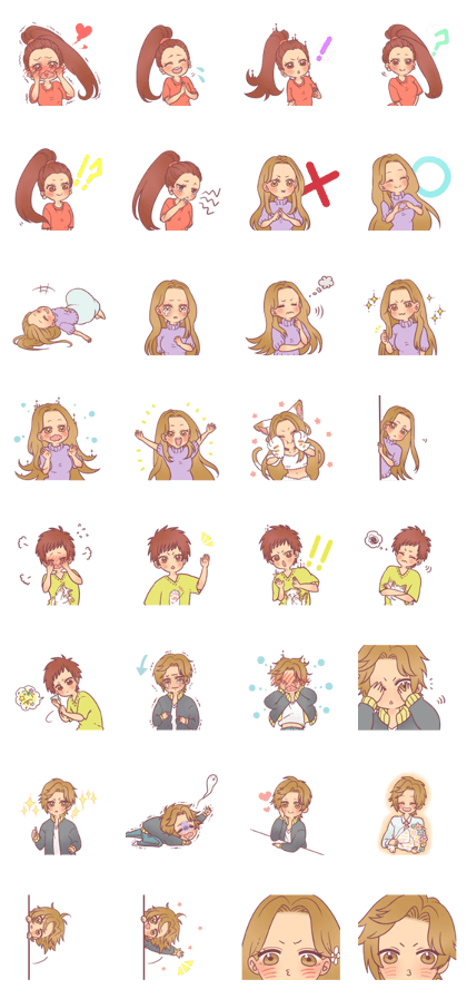 girls&boys sticker