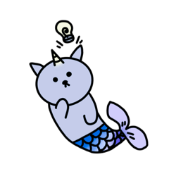 Caticorn Mermaid 01