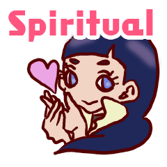 Spiritual sticker aika