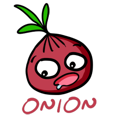 Onion , the red onion , grumpy edition