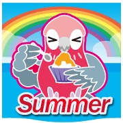 Summer.Pretty pink Galah