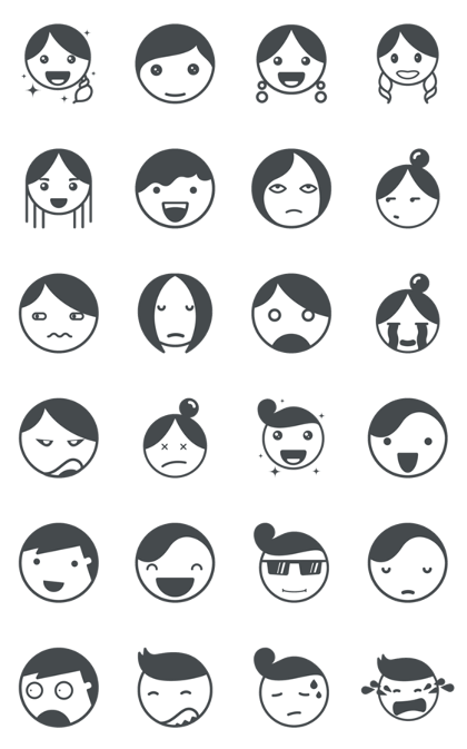 Emoji Emotion Faces