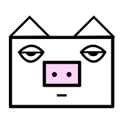 THE PINK NOSE PIG