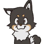 Black Shiba inu Maro