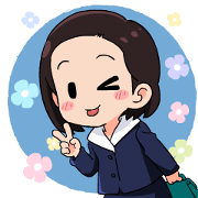 Passed days of high school girl