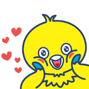 Swimming child love Sticker
