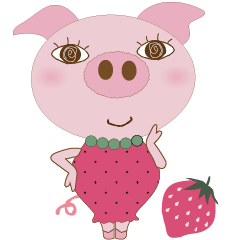 The Strawberry pig