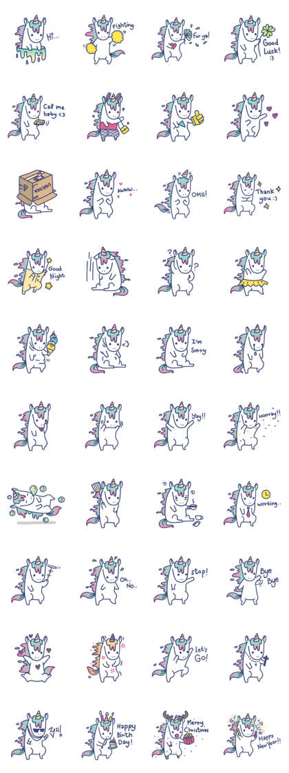 Unicorn Crayon