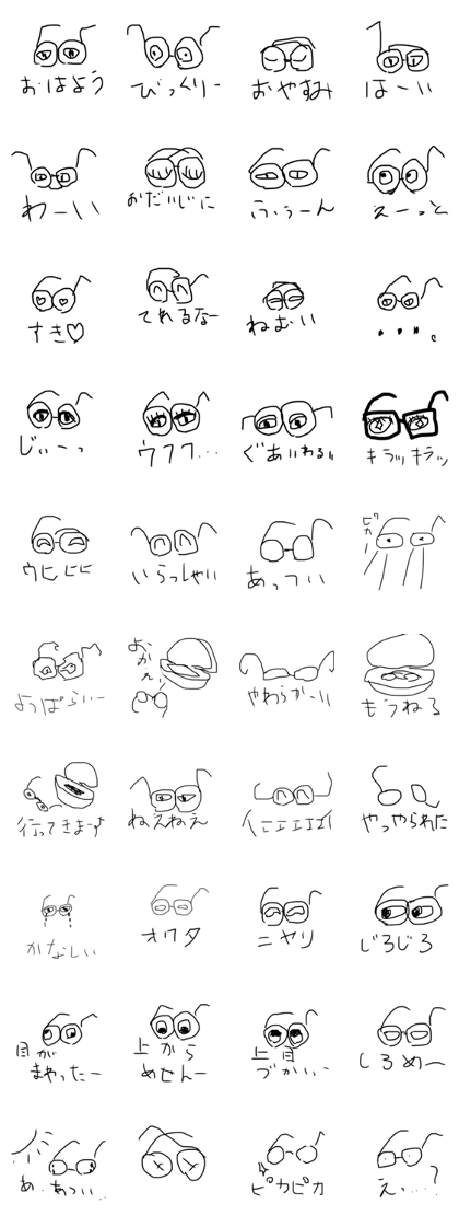 emotional of glasses