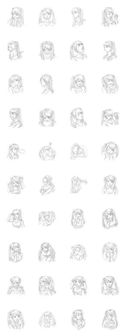 Clever Twin tail Girl