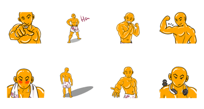 Muscular man 2