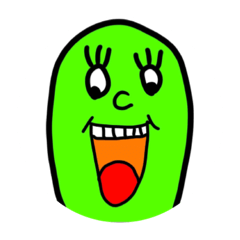 色付きだよ！親指さん