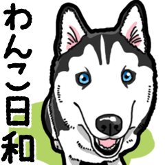 Wanko-Biyori Siberian husky 4