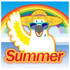 Summer.Sulphur-Crested Cockatoo2