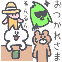 かわいい使いやすい動物スタンプ Line スタンプ Line Store