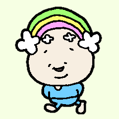 Uncle Rainbow Daily Sticker