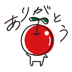 Round apple-chan
