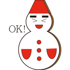 Snowman gingerbread animated cartoon