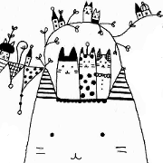 shirokuro neko no sticker