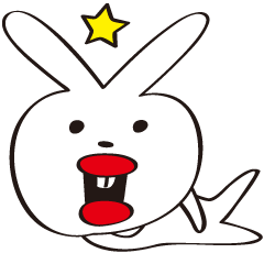 A rabbit called "Sat-chan"Ver.2