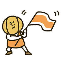 Mainichi Panko(Batarou cheering Sticker)