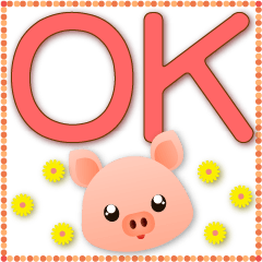cute pig-super practical daily greetings