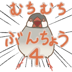Chubby Java Sparrow Sticker 4