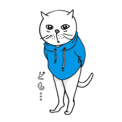 - Hoodie cat-