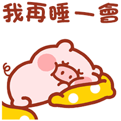 Happy daily life of lovely little pig