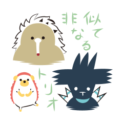 Echidna, hedgehog and porcupine