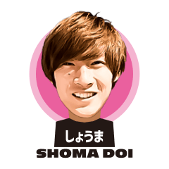 Shoma Doi Official Stickers