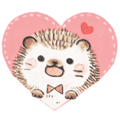 Kawaii Handwriting Hedgehog And Frog Stickers Line Line Store