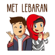 Hijab couple lebaran