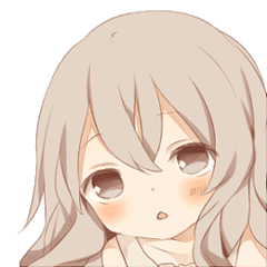 ふわふわ髪の女の子 Line スタンプ Line Store ふわふわ髪の女の子 Line スタンプ Line Store