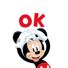 Mickey Mouse Polite Stickers Line Stickers Line Store