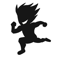 Shadow Running Man