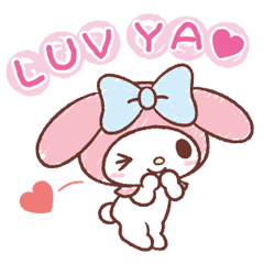 My Melody: Easygoing Cuteness – LINE stickers | LINE STORE