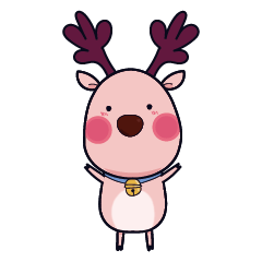 Pink deer