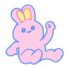 Honest pastel rabbit